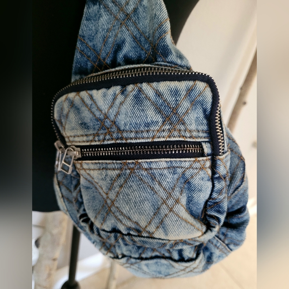 URBAN OUTFITTERS Denim Sling/Crossbody Bag - Picture 10 of 12